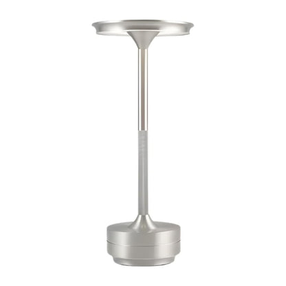 Cordless Table Lamp 3 Level Brightness Cordless Lamps (Sliver)