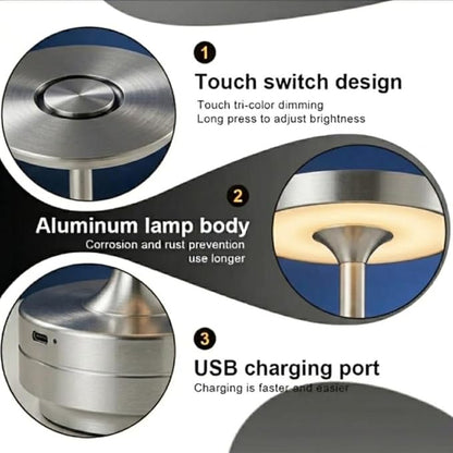 2 Pack Cordless Table Lamp